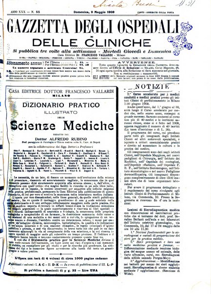 Gazzetta degli ospedali e delle cliniche