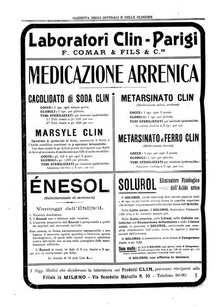 Gazzetta degli ospedali e delle cliniche