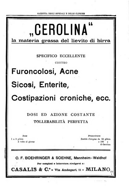 Gazzetta degli ospedali e delle cliniche