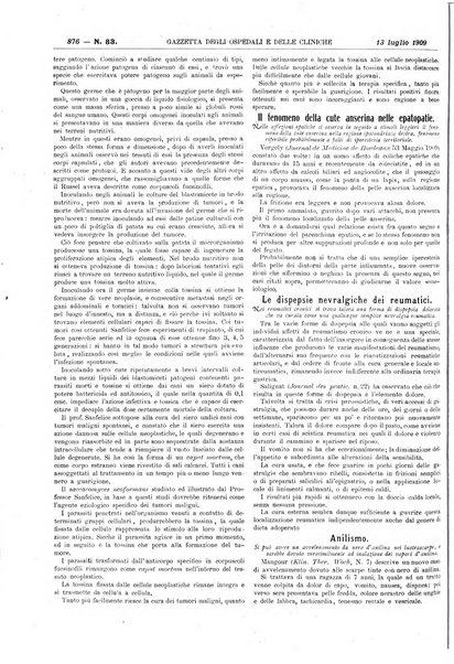 Gazzetta degli ospedali e delle cliniche