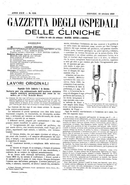 Gazzetta degli ospedali e delle cliniche