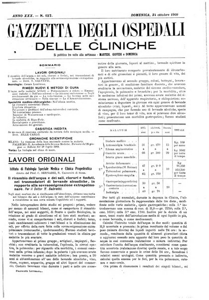 Gazzetta degli ospedali e delle cliniche