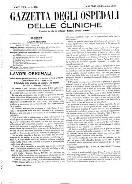 Gazzetta degli ospedali e delle cliniche