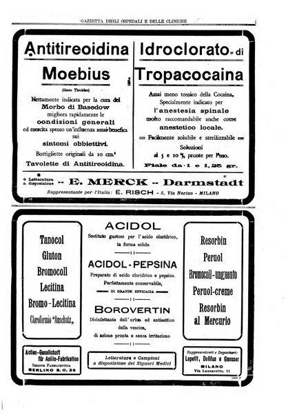 Gazzetta degli ospedali e delle cliniche