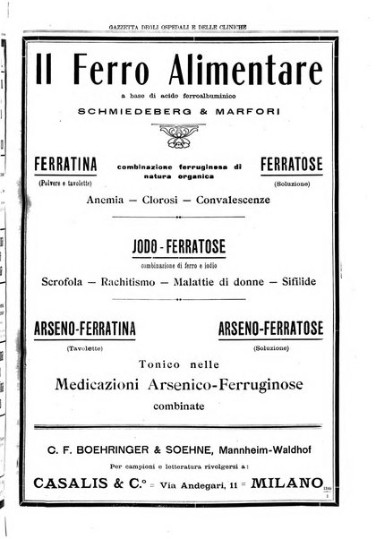 Gazzetta degli ospedali e delle cliniche