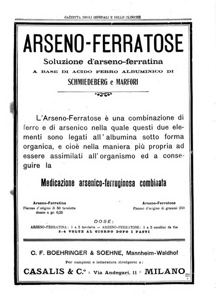 Gazzetta degli ospedali e delle cliniche