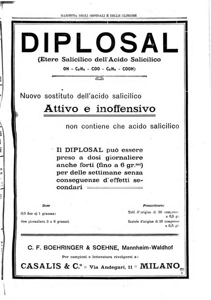 Gazzetta degli ospedali e delle cliniche