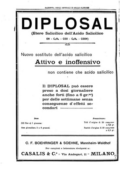 Gazzetta degli ospedali e delle cliniche