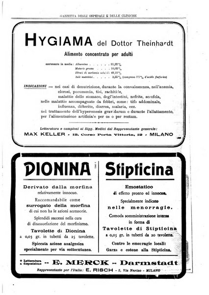 Gazzetta degli ospedali e delle cliniche