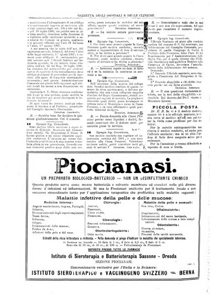 Gazzetta degli ospedali e delle cliniche