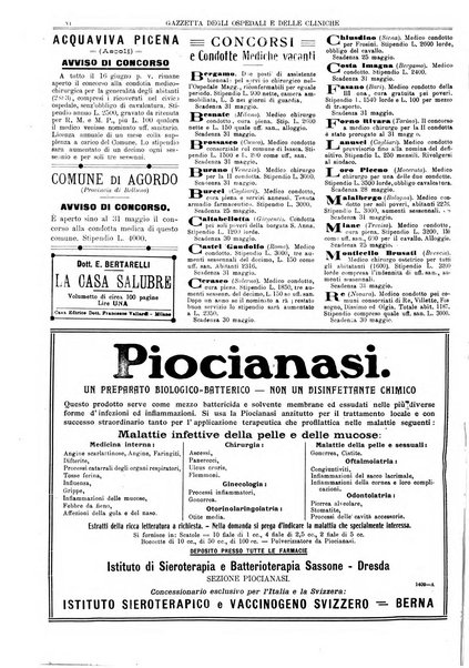 Gazzetta degli ospedali e delle cliniche