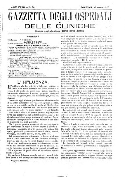 Gazzetta degli ospedali e delle cliniche