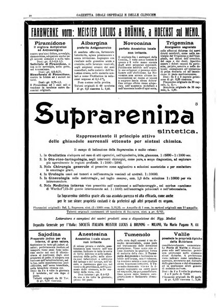 Gazzetta degli ospedali e delle cliniche