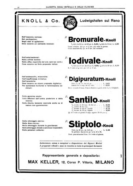 Gazzetta degli ospedali e delle cliniche