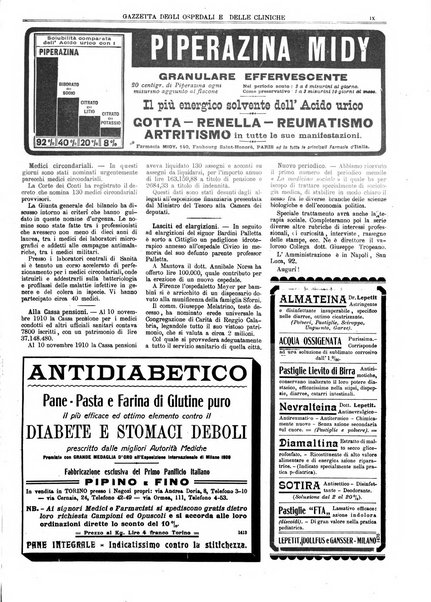 Gazzetta degli ospedali e delle cliniche