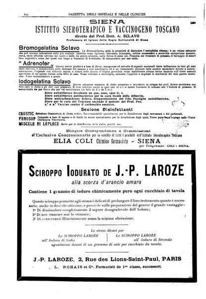 Gazzetta degli ospedali e delle cliniche