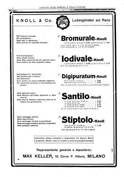 Gazzetta degli ospedali e delle cliniche