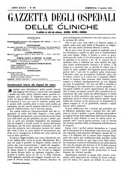 Gazzetta degli ospedali e delle cliniche