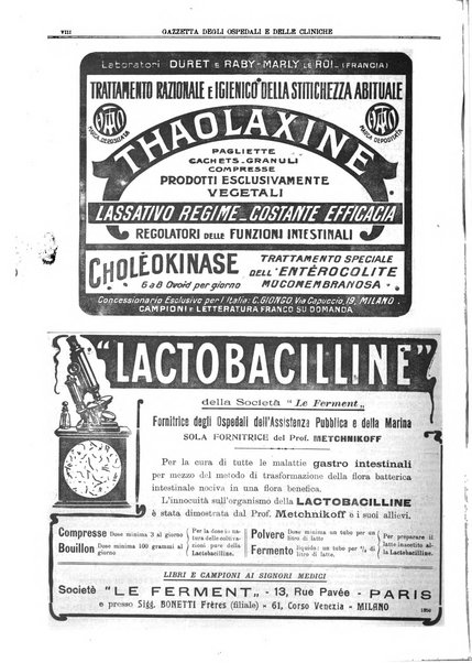 Gazzetta degli ospedali e delle cliniche