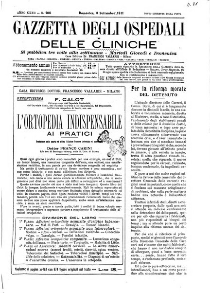 Gazzetta degli ospedali e delle cliniche