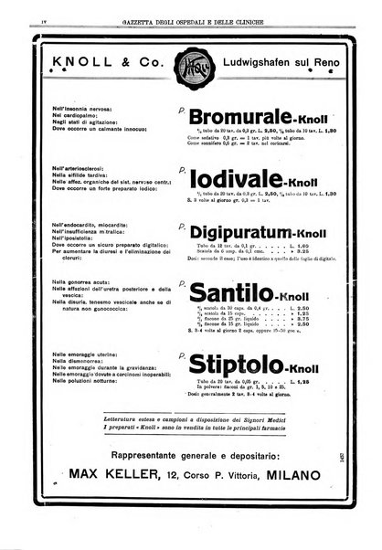 Gazzetta degli ospedali e delle cliniche