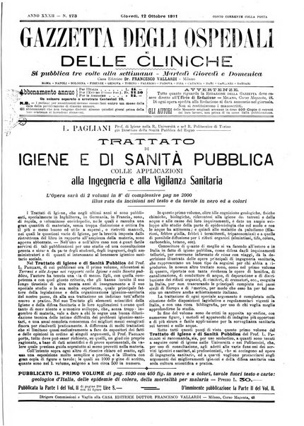 Gazzetta degli ospedali e delle cliniche