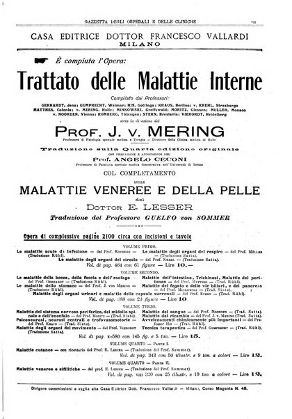 Gazzetta degli ospedali e delle cliniche