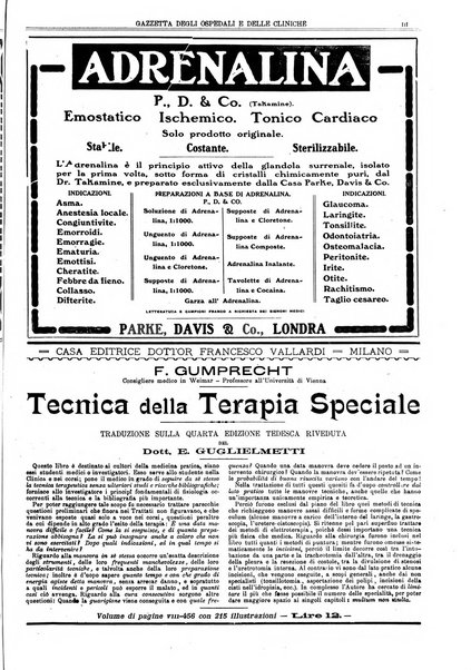 Gazzetta degli ospedali e delle cliniche