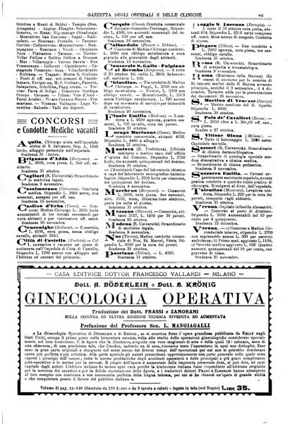 Gazzetta degli ospedali e delle cliniche