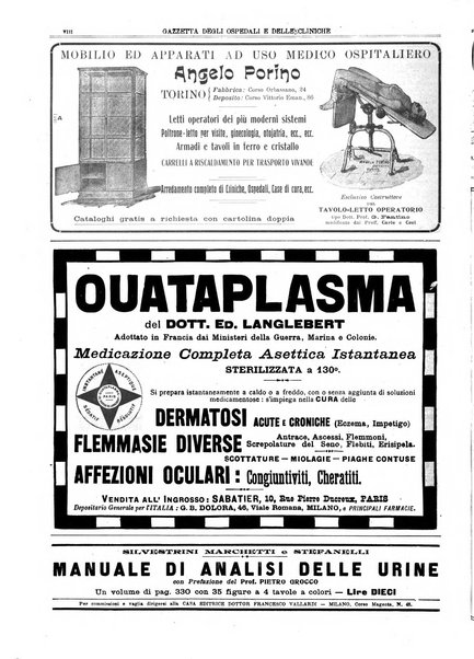 Gazzetta degli ospedali e delle cliniche