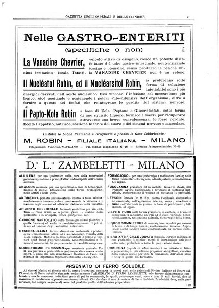 Gazzetta degli ospedali e delle cliniche