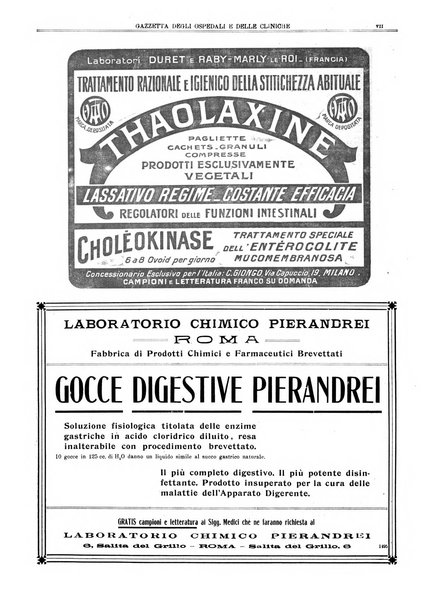 Gazzetta degli ospedali e delle cliniche