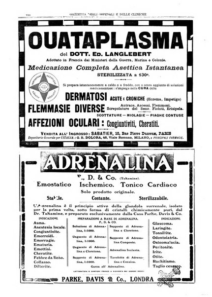 Gazzetta degli ospedali e delle cliniche