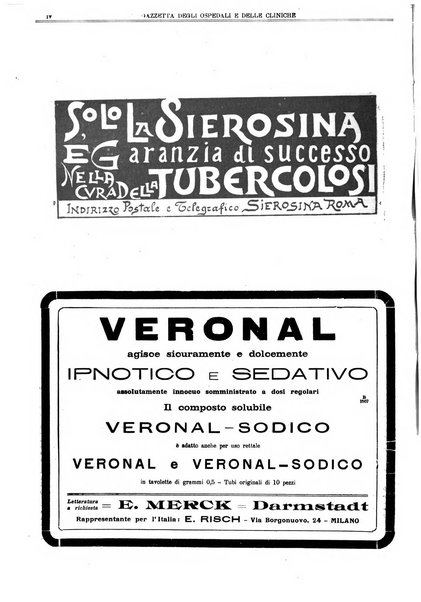 Gazzetta degli ospedali e delle cliniche