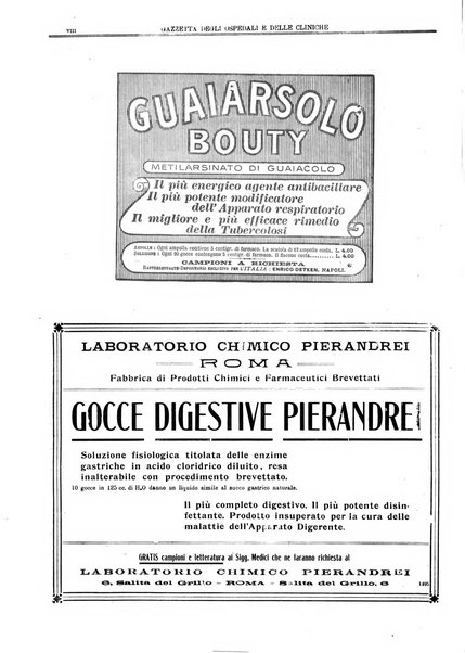 Gazzetta degli ospedali e delle cliniche