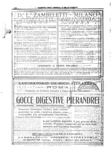 Gazzetta degli ospedali e delle cliniche