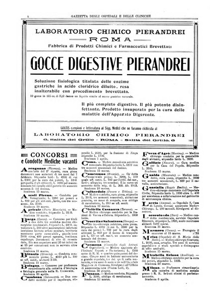 Gazzetta degli ospedali e delle cliniche