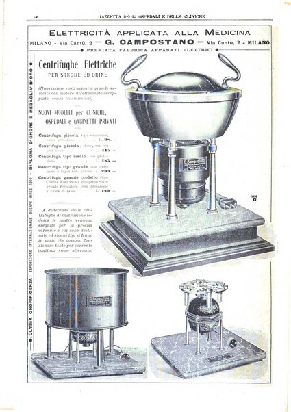 Gazzetta degli ospedali e delle cliniche