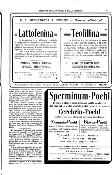 Gazzetta degli ospedali e delle cliniche