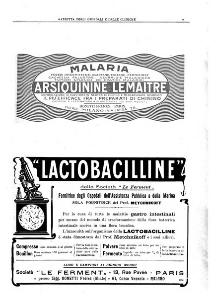 Gazzetta degli ospedali e delle cliniche