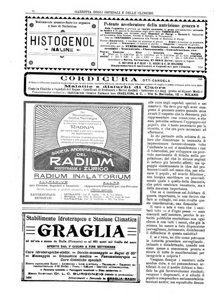 Gazzetta degli ospedali e delle cliniche