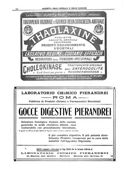 Gazzetta degli ospedali e delle cliniche