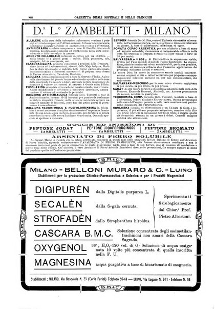 Gazzetta degli ospedali e delle cliniche