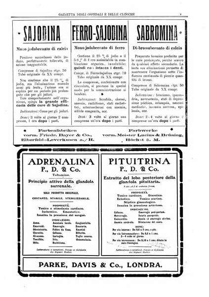 Gazzetta degli ospedali e delle cliniche