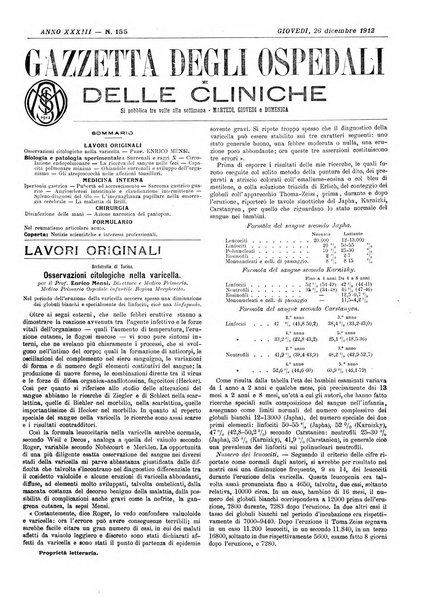 Gazzetta degli ospedali e delle cliniche