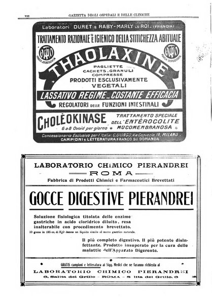 Gazzetta degli ospedali e delle cliniche