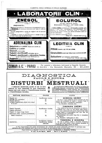 Gazzetta degli ospedali e delle cliniche