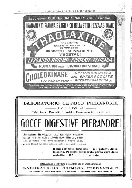 Gazzetta degli ospedali e delle cliniche