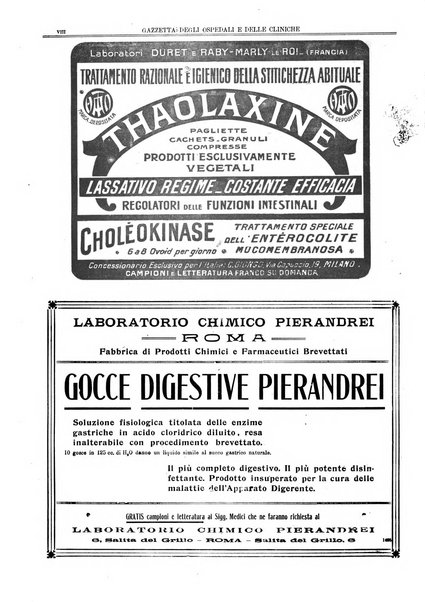 Gazzetta degli ospedali e delle cliniche