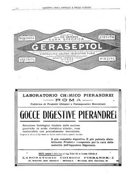 Gazzetta degli ospedali e delle cliniche